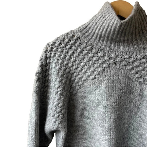 NWT Free People Bradley Pullover Sweater Grey Size XS - Picture 7 of 15